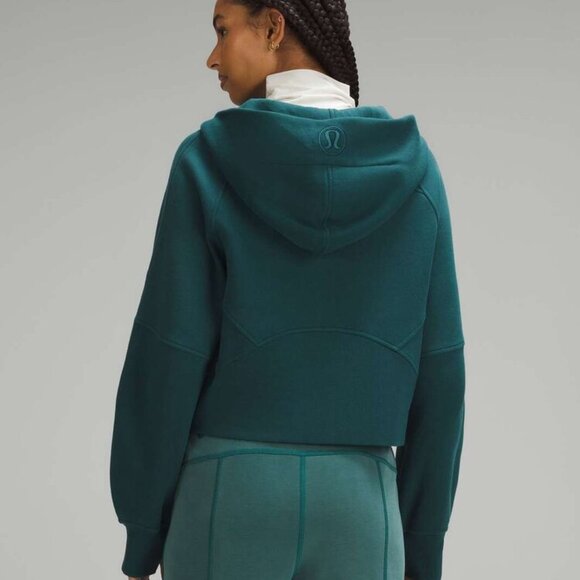 Lululemon Scuba Oversized Full-Zip Hoodie in Storm Teal - Size M/L(Retails $128) - Picture 2 of 3